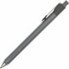 Fine Writing Solid Metal Barrel Ballpoint Pen with 2 Refills, Medium Point, 1.0 mm, Silver Barrel, Assorted Ink Colors - Image 2