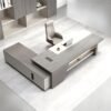 L-Shape Computer Desk with Cable Management – Modern Writing Table with Storage Shelves – 63" x 31.5" x 29.5" - Image 8