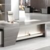 L-Shape Computer Desk with Cable Management – Modern Writing Table with Storage Shelves – 63" x 31.5" x 29.5" - Image 7